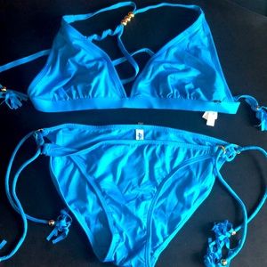 La vie en rose Blue bikini